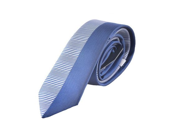 Краватка чоловіча кольорова Vels 08, Розмір: 0, Колір: синий с белой полосой | Інтернет-магазин Vels