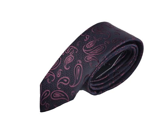 Краватка чоловіча кольорова Quesste 09, Розмір: 0, Колір: т.синий, бордо рисунок | Інтернет-магазин Vels