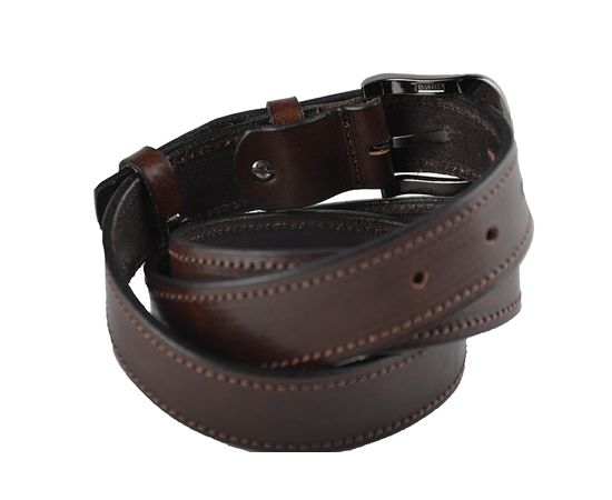 Ремень детский кожаный VELS 30 мм 01, Размер: 0, Цвет: коричневый, фото 2 | Интернет-магазин Vels