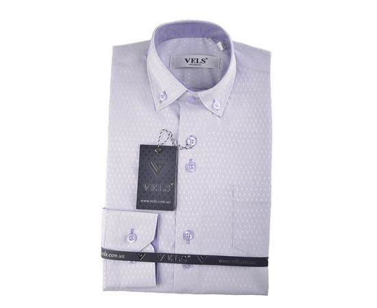 Рубашка детская на мальчика VELS 10115/3, Размер: 3, Цвет: сирень текстура | Интернет-магазин Vels