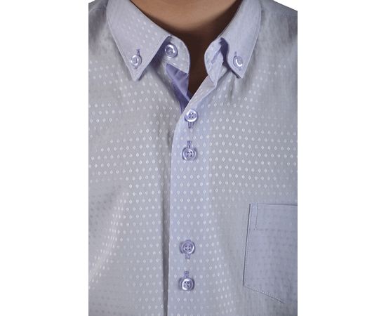 Рубашка детская на мальчика VELS 10115/3, Размер: 1, Цвет: сирень текстура, фото 6 | Интернет-магазин Vels