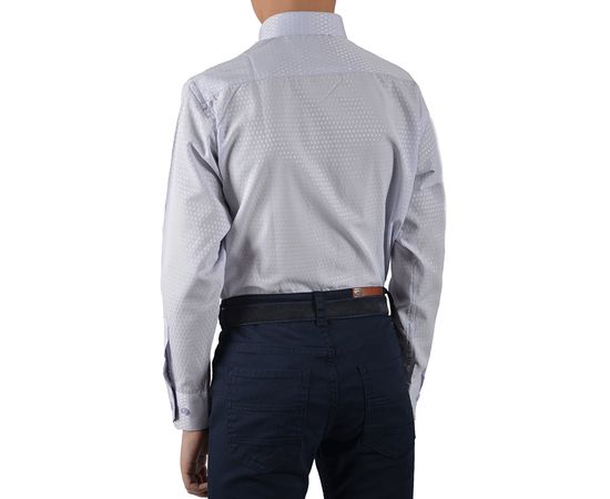 Рубашка детская на мальчика VELS 10115/3, Размер: 1, Цвет: сирень текстура, фото 3 | Интернет-магазин Vels