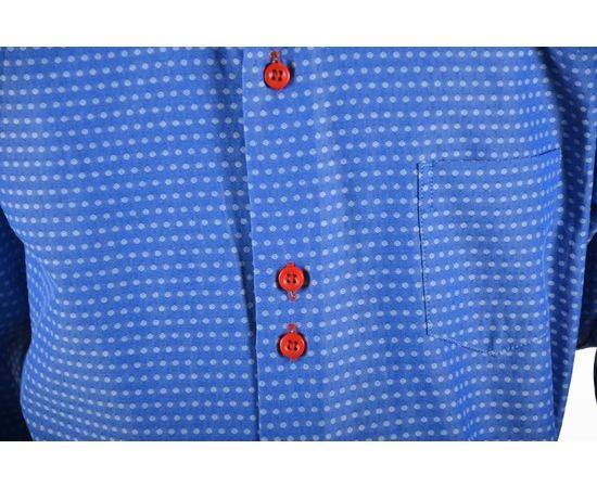 Рубашка детская на мальчика VELS 10115/5, Размер: 1, Цвет: синий с рисунком, фото 4 | Интернет-магазин Vels