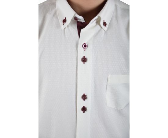 Рубашка детская на мальчика VELS 10118/2, Размер: 1, Цвет: айвори текстура, фото 3 | Интернет-магазин Vels