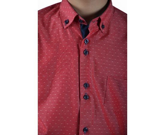 Рубашка детская на мальчика VELS 10124/9, Размер: 1, Цвет: марсал рисунок, фото 6 | Интернет-магазин Vels