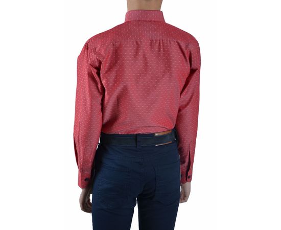 Рубашка детская на мальчика VELS 10124/9, Размер: 1, Цвет: марсал рисунок, фото 3 | Интернет-магазин Vels