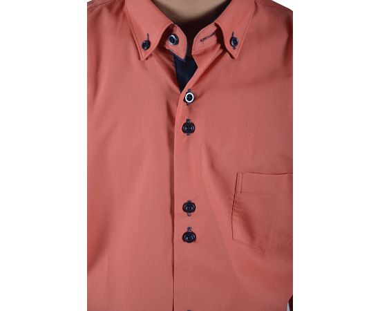 Рубашка детская на мальчика VELS 120, Размер: 1, Цвет: терракот, фото 5 | Интернет-магазин Vels