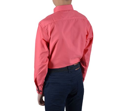 Рубашка детская на мальчика VELS 170, Размер: 1, Цвет: коралловый, фото 3 | Интернет-магазин Vels