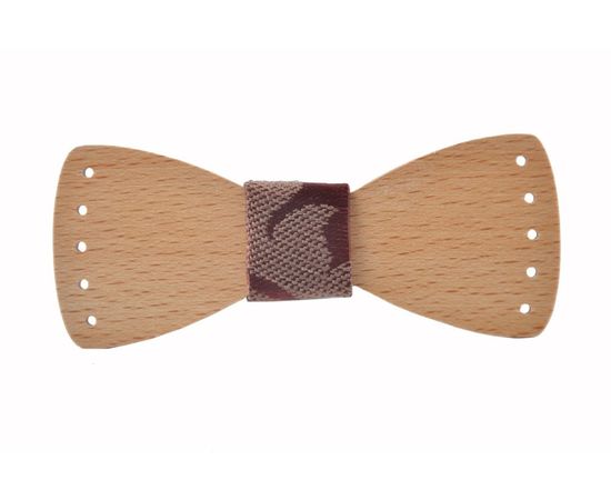 Бабочка мужская  деревянная строчка Vels, Размер: 0, Цвет: цветной, фото 3 | Интернет-магазин Vels