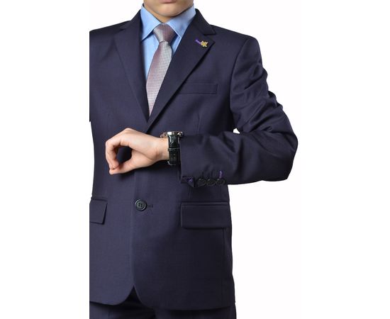 Костюм школьный Vels 16101/24-12 (30-34), Размер: 140-64-60, Цвет: темно фиолетовый, фото 4 | Интернет-магазин Vels