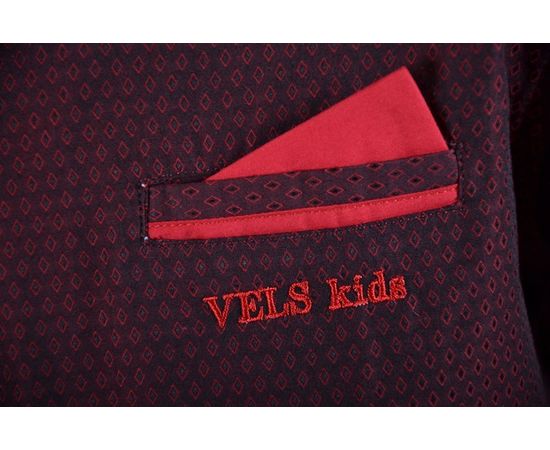 Рубашка детская на мальчика VELS 10117/10, Размер: 1, Цвет: бордо, фото 6 | Интернет-магазин Vels