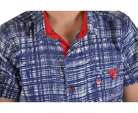 Сорочка дитяча для хлопчика Cegisa 4371, Розмір: 134/9, Колір: белая в синюю полоску, фото 2 | Інтернет-магазин Vels