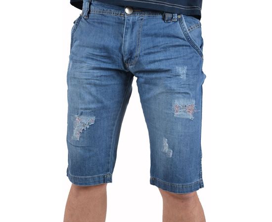 Шорти чоловічі джинсові Mario 1494, Розмір: 32, Колір: синий | Інтернет-магазин Vels