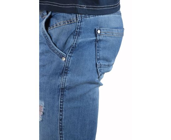 Шорти чоловічі джинсові Mario 1494, Розмір: 29, Колір: синий, фото 3 | Інтернет-магазин Vels