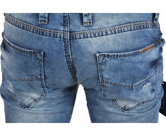 Шорты мужские джинсовые Denim 1558, Размер: 29, Цвет: синий, фото 2 | Интернет-магазин Vels
