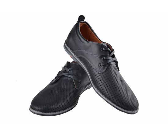 Туфли мужские Soloman 217-4803, Размер: 40, Цвет: чёрный | Интернет-магазин Vels