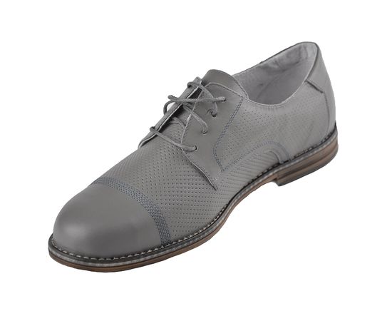 Туфли мужские кожаные Vels 71500/522/17, Размер: 41, Цвет: темно беживый, фото 2 | Интернет-магазин Vels