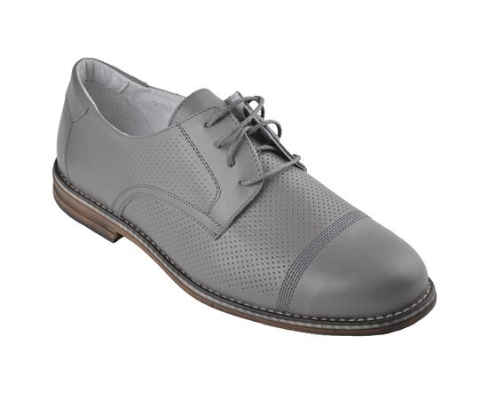 Туфли мужские кожаные Vels 71500/522/17, Размер: 41, Цвет: темно беживый, фото 3 | Интернет-магазин Vels