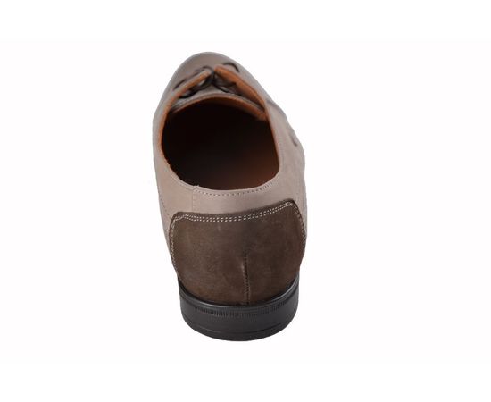 Броги чоловічі шкіряні Vels С-5546, Розмір: 43, Колір: бежевый, фото 4 | Інтернет-магазин Vels