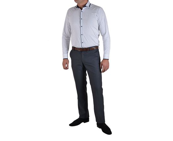 Брюки мужские классические Vels 2621/5, Размер: 164-92-82, Цвет: темно серый, фото 2 | Интернет-магазин Vels