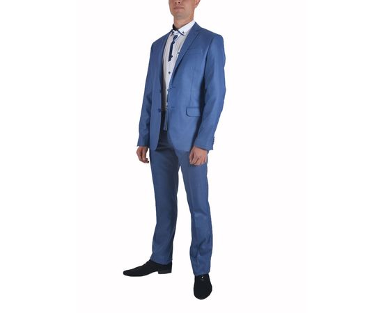 Костюм чоловічий Vels 723/5з (Р39/1 В37), Розмір: 176-88-78, Колір: синий, фото 3 | Інтернет-магазин Vels