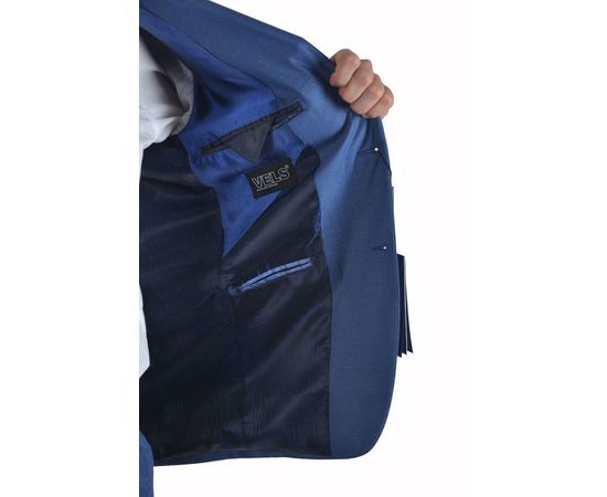 Костюм чоловічий Vels 723/5з (Р39/1 В37), Розмір: 176-88-78, Колір: синий, фото 5 | Інтернет-магазин Vels