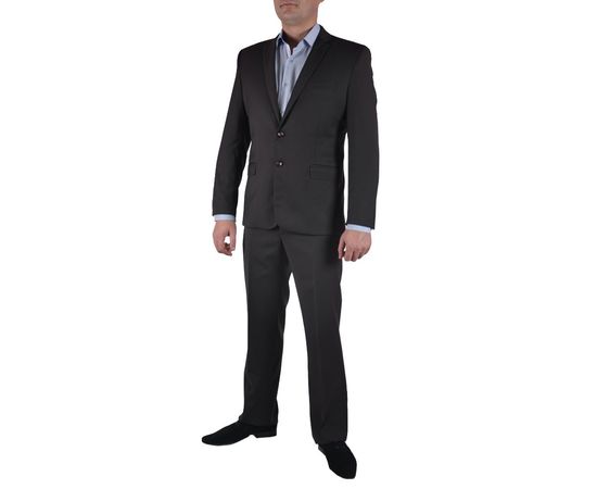 Костюм мужской большой размер Vels 15064/2, Размер: 182-116-106, Цвет: темно коричневый, фото 3 | Интернет-магазин Vels