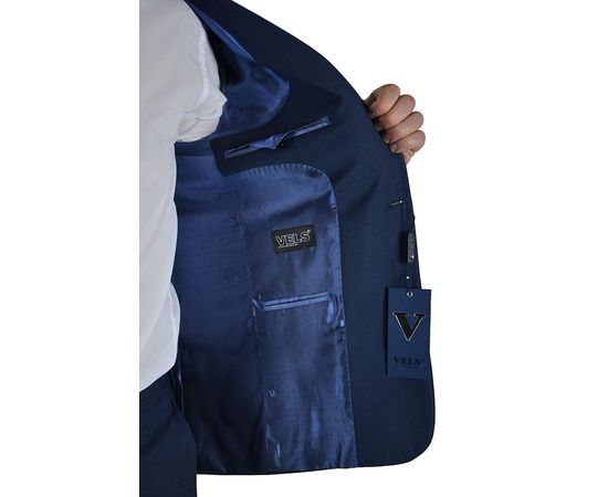 Костюм чоловічий класичний VELS 2204 (Р73/1) В04, Розмір: 176-100-90, Колір: синий, фото 6 | Інтернет-магазин Vels