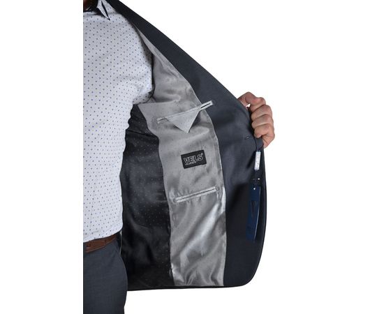 Костюм чоловічий класичний Vels 2621/5 (P94/1), Розмір: 170-88-78, Колір: темно-серый, фото 7 | Інтернет-магазин Vels