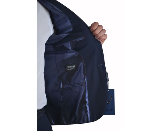 Костюм мужской классический Vels 2650/1, Размер: 176-92-82, Цвет: темно синий, фото 8 | Интернет-магазин Vels