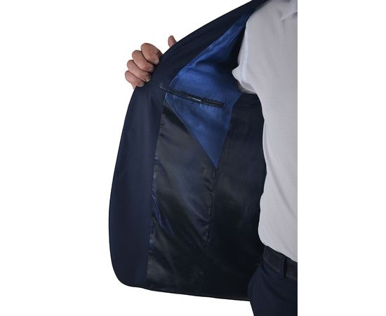 Костюм мужской приталенный Vels 2644, Размер: 170-88-78, Цвет: темно синий, фото 4 | Интернет-магазин Vels