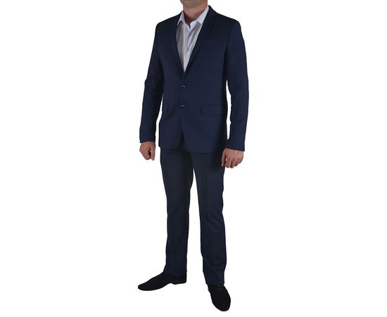 Костюм мужской приталенный Vels 2644, Размер: 170-88-78, Цвет: темно синий, фото 3 | Интернет-магазин Vels