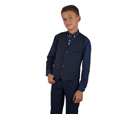 Костюм школьный Vels 2653/3+2621/3 (36-40), Размер: 146-72-66, Цвет: темно синий, фото 3 | Интернет-магазин Vels