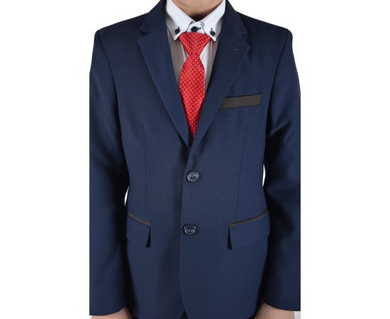 Костюм школьный Vels 2220/2 (30-34) PD20/1, Размер: 128-60-57, Цвет: темно синий, фото 3 | Интернет-магазин Vels