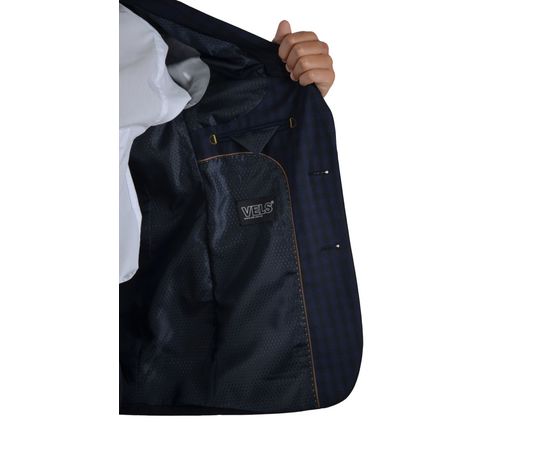 Костюм школьный с бабочкой Vels 2213/1(30-34), Размер: 128-60-57, Цвет: темно синий, фото 7 | Интернет-магазин Vels