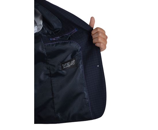 Піджак шкільний  2653/3(30-34) (PD28/1), Розмір: 30/122, Колір: темно синий , фото 4 | Інтернет-магазин Vels