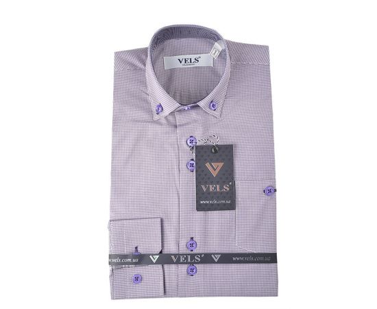 Рубашка детская на мальчика VELS 4222-008, Размер: 3, Цвет: белая в  сирен.  клетку | Интернет-магазин Vels