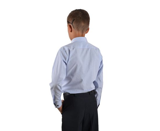 Рубашка детская на мальчика VELS 7551/1, Размер: 1, Цвет: белая в голубую клетку, фото 3 | Интернет-магазин Vels