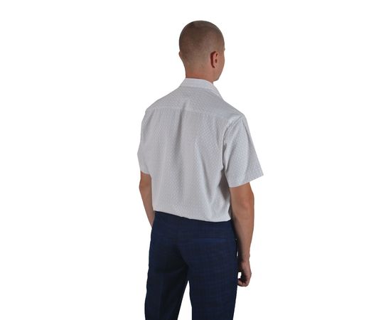 Сорочка чоловіча класична VELS 1000/3, Розмір: M, Колір: коричневая клетка, фото 3 | Інтернет-магазин Vels