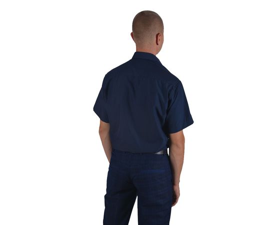 Сорочка чоловіча класична VELS 251*, Розмір: M, Колір: темно-синий, фото 3 | Інтернет-магазин Vels