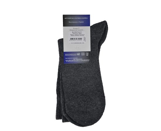 Носки мужские махровые Легка Хода 6328 02, Размер: 41-42, Цвет: серый, фото 2 | Интернет-магазин Vels