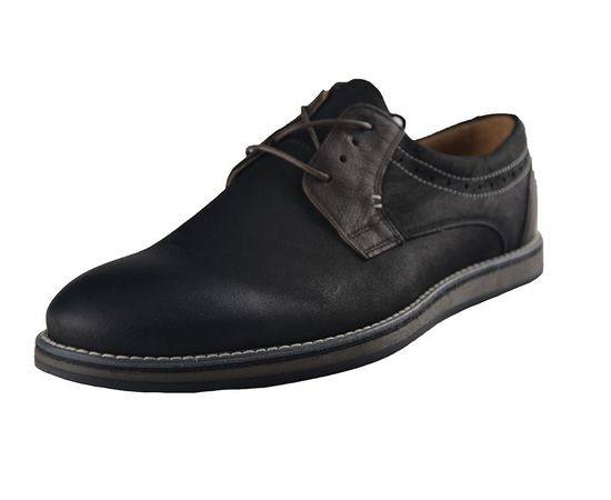 Туфлі чоловічі Vels В 5900, Розмір: 41, Колір: чёрный c коричневым | Інтернет-магазин Vels