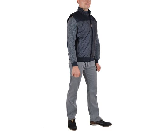 Жилет мужской утепленный Masimar 16340, Размер: L, Цвет: темно синий, фото 3 | Интернет-магазин Vels