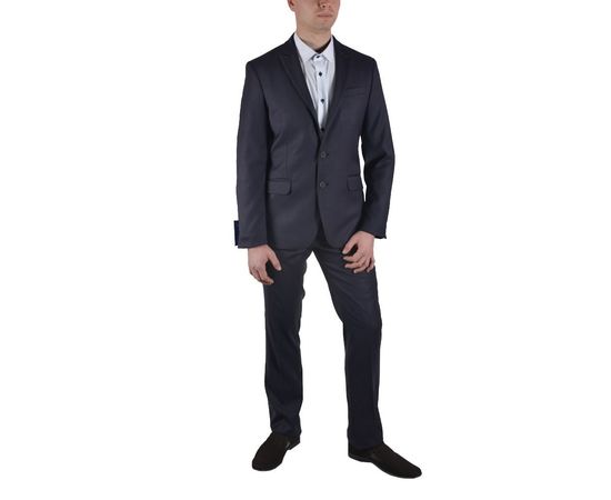 Костюм мужской классический Vels 002/1, Размер: 182-100-90, Цвет: темно-фиолетовый, фото 3 | Интернет-магазин Vels