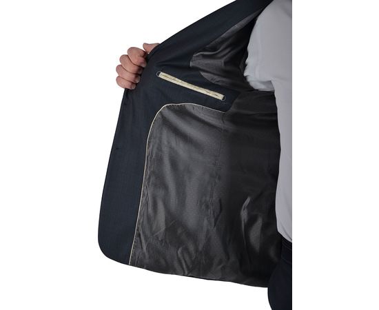 Костюм чоловічий класичний 1912/1, Розмір: 176-100-90, Колір: чёрный, фото 4 | Інтернет-магазин Vels