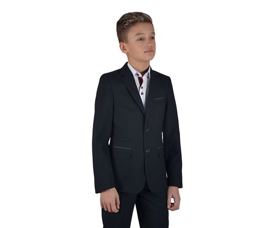 Костюм школьный с бабочкой Vels 0462/1(30-34), Размер: 128-64-60, Цвет: чёрный, фото 8 | Интернет-магазин Vels