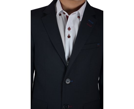 Костюм школьный Vels 0462/1 (30-34), Размер: 122-60-57, Цвет: чёрный, фото 5 | Интернет-магазин Vels