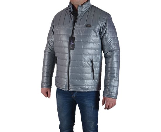 Куртка чоловіча демісезонна Icilimebir 03, Розмір: L, Колір: серый | Інтернет-магазин Vels