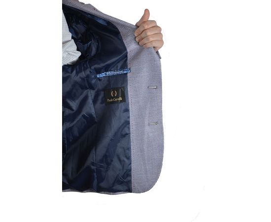 Піджак дитячий Paulo Carveli 9003-08, Розмір: 7/122 (28), Колір: фиолетовая клетка, фото 6 | Інтернет-магазин Vels