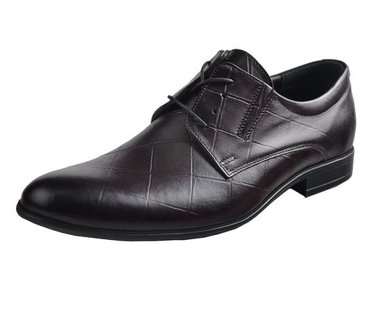 Туфлі чоловічі шкіряні VELS I - 5948, Розмір: 43, Колір: темно-бордовый | Інтернет-магазин Vels